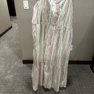 J. Crew Striped Maxi Dress - Multicolor